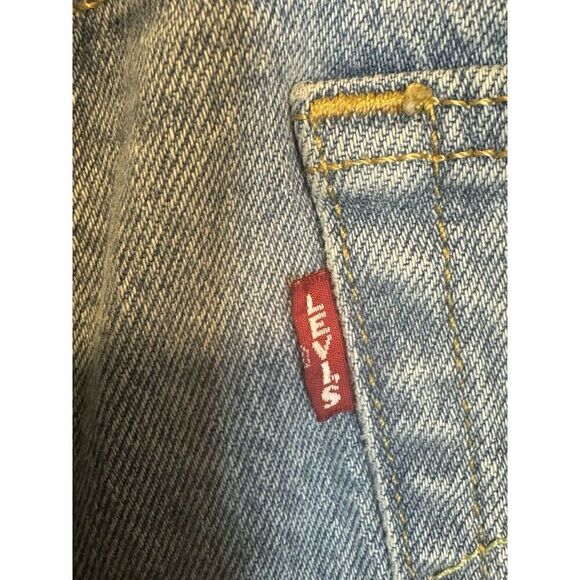 Vintage Levi’s 501 S Jeans 29X28  Big E Denim Jeans Button Fly Distressed Retro - Picture 10 of 15